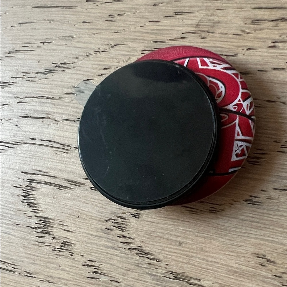 Houston Rockets Red Logo Popsocket with Graphic Design - Picture 2 of 2